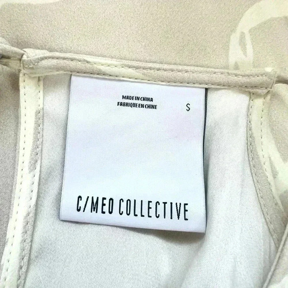 C/MEO Collective  Asymmetrical Tank Top Modern Flowing Blouse - Picture 11 of 11